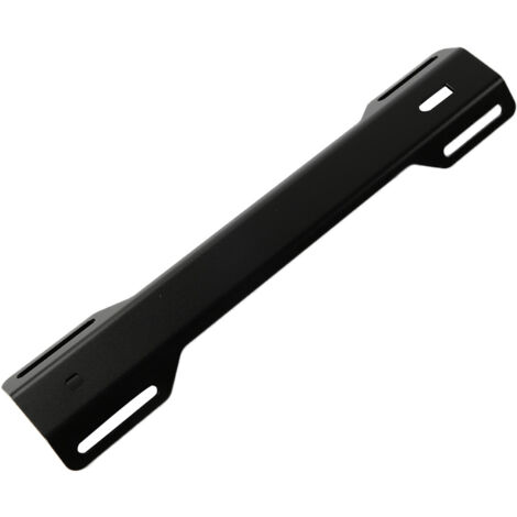 Plaque de support dorsale en alliage d'aluminium pour plongée sous-marine (Noir)