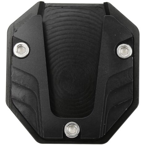 Plaque de support pour béquille latérale de moto Plaque de support pour béquille haute résistance Accessoire noir
