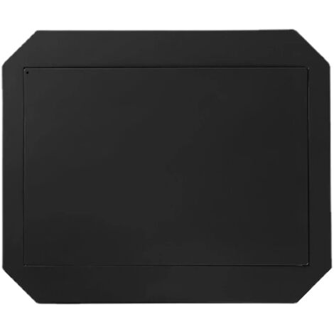 Plaque de table de camping adaptée aux grils, supportant une charge de 15 kg. Plaque en acier avec coins arrondis. Plaque pour brûleurs de cuisson extérieurs, compatible avec les réchauds portables.