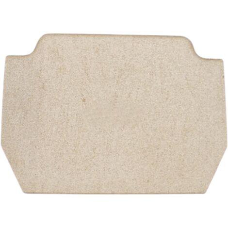Plaque de tirage pour poêles à cheminée 550 – Vermiculite – Dimensions 270x370x25 mm – Montage rapide sans outillage – Kaminxpert