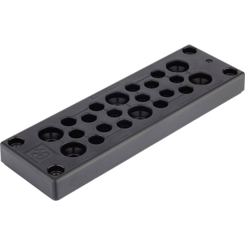 Plaque passe-câbles multiple Lapp skintop® multi Version 2 52220073 ø max. des bornes 16 mm Polycarbonate 1 pc(s)