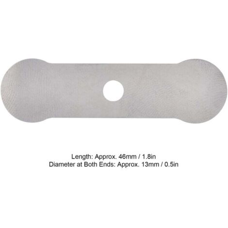 Plaque de Valve 13x46mm 25 Pièces Accessoires Compresseur Air Aluminium Haute Résistance Faible Bruit