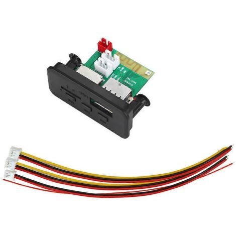 Plaque Décodeur LED pour Autoradio, Compatible jusqu'à 32 Go, Détection Automatique
