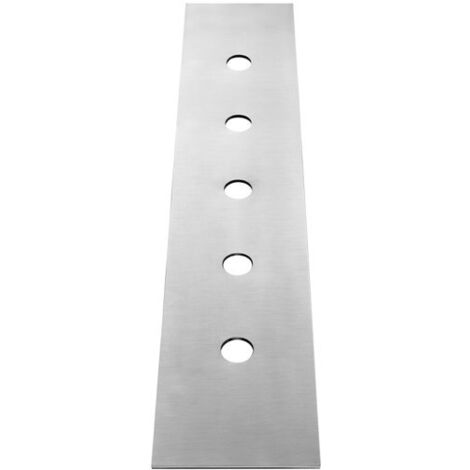 Plaque décorative Gessi à 5 trous pour Secur Box 01669, montage