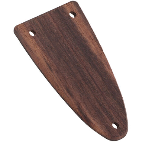 Plaque décorative légère pour guitare électrique modèle C, couvre truss rod à 3 trous
