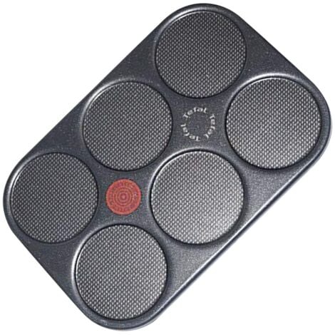 Plaque dessus 6  crepes (304528-12512) (TS-01026900) Raclette, gril, Wok TEFAL