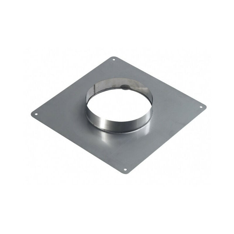 Plaque d'etancheite inox d110mm - 350x350 mm