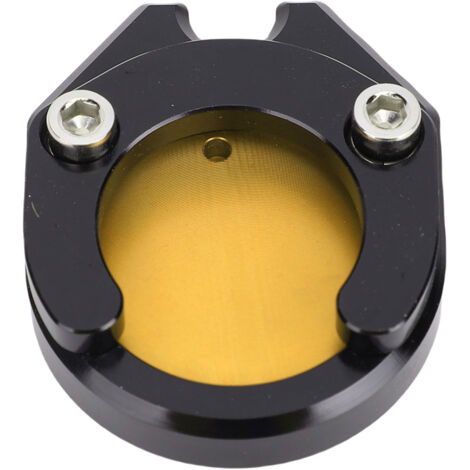 Plaque d'extension de béquille latérale de moto en alliage d'aluminium, support solide, support central, agrandisseur de pied de remplacement pour Xmax Nmax Nvx Aerox Gold