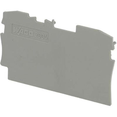 Plaque d'extrémité et intermédiaire WAGO 2002-1291 100 pc(s) X32025