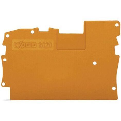 Plaque d'extrémité et intermédiaire WAGO 2020-1291 1 pc(s) D26217