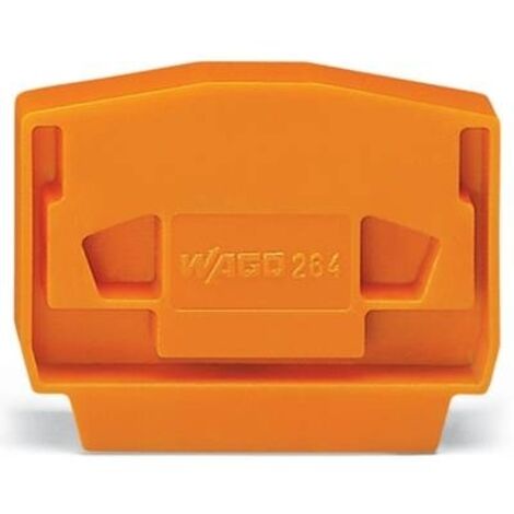 Plaque d'extrémité et intermédiaire WAGO 264-369 25 pc(s) S23724