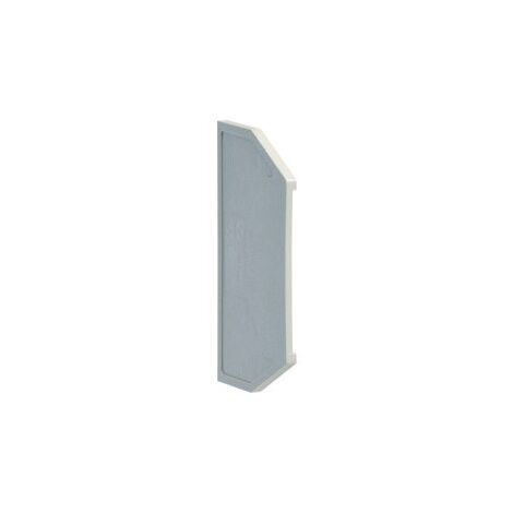 Plaque d'extrémité KXA10L-KXA1 - CONNEXION HAGER KWE04G
