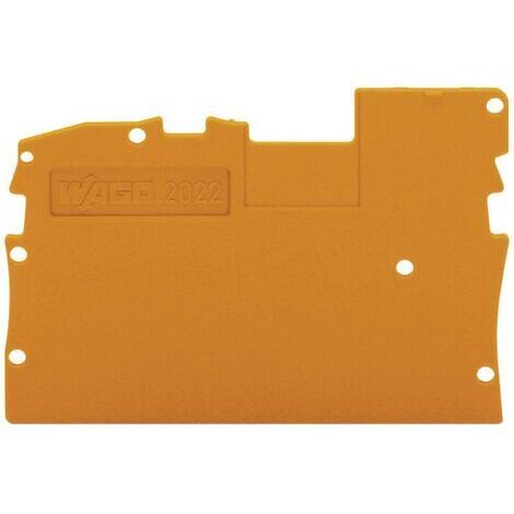 Plaque d'extrémité WAGO 2022-1491 1 pc(s) D20185