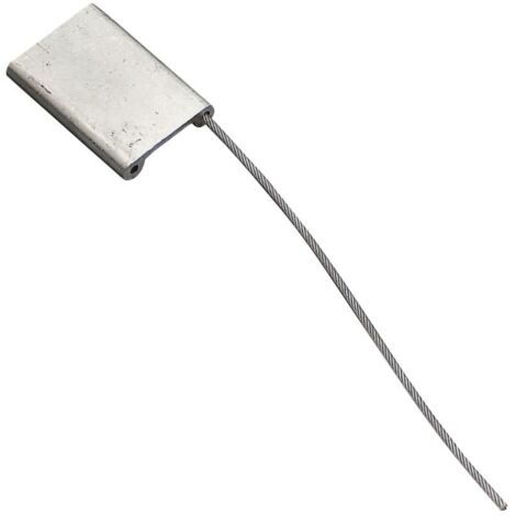 COBALTIX Plaque d'identification alu à sertir TYPE E - MACPEE