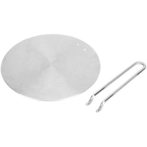 Plaque diffuseuse de chaleur en acier inoxydable 22cm pour induction, gaz et électrique