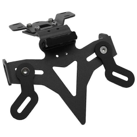 Plaque d'immatriculation LED étanche et durable pour MT07, support de plaque arrière robuste, fixation facile pour moto.