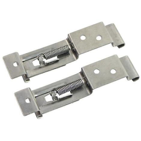 Plaque d'immatriculation pour remorque camion - Support avec pinces, cadre couvercle, fixation solide.