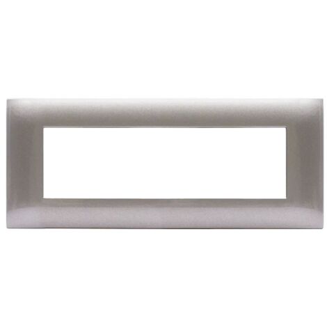 Plaque d'immatriculation YOUNG44 gris métallisé 7 places 44PJ07GM