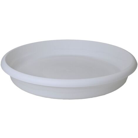 Plaque Dinjection Pour Terra Pot ø22cm Plastiken Blanc - Plastiken