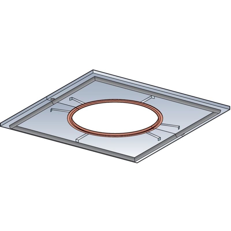 Plaque distance securite ventilee 80/130 pgi Poujoulat