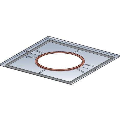 Plaque distance securite ventilee 80/130 pgi poujoulat