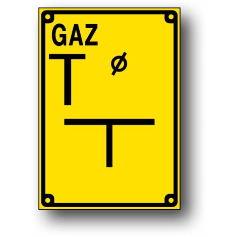 Plaque d'orientation de branche de signe TODG-8 T