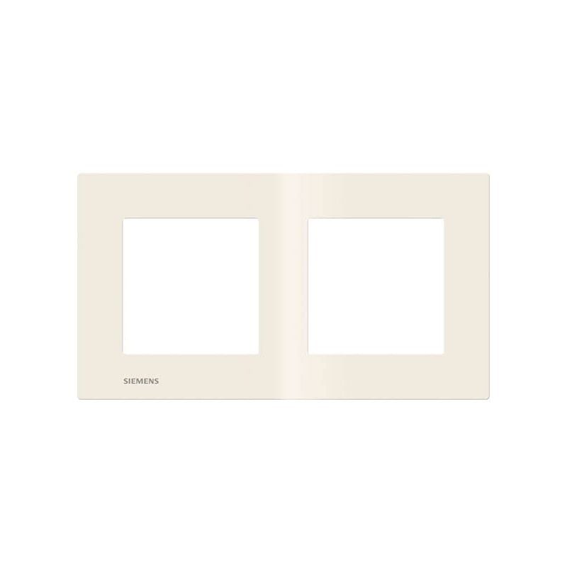 Delta viva plaque double beige SIE009553 - Siemens