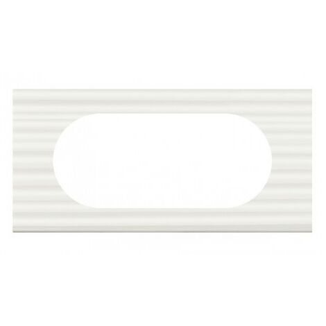 Plaque double corian cannelé 4/5 modules finition matières Céliane LEGRAND 069015