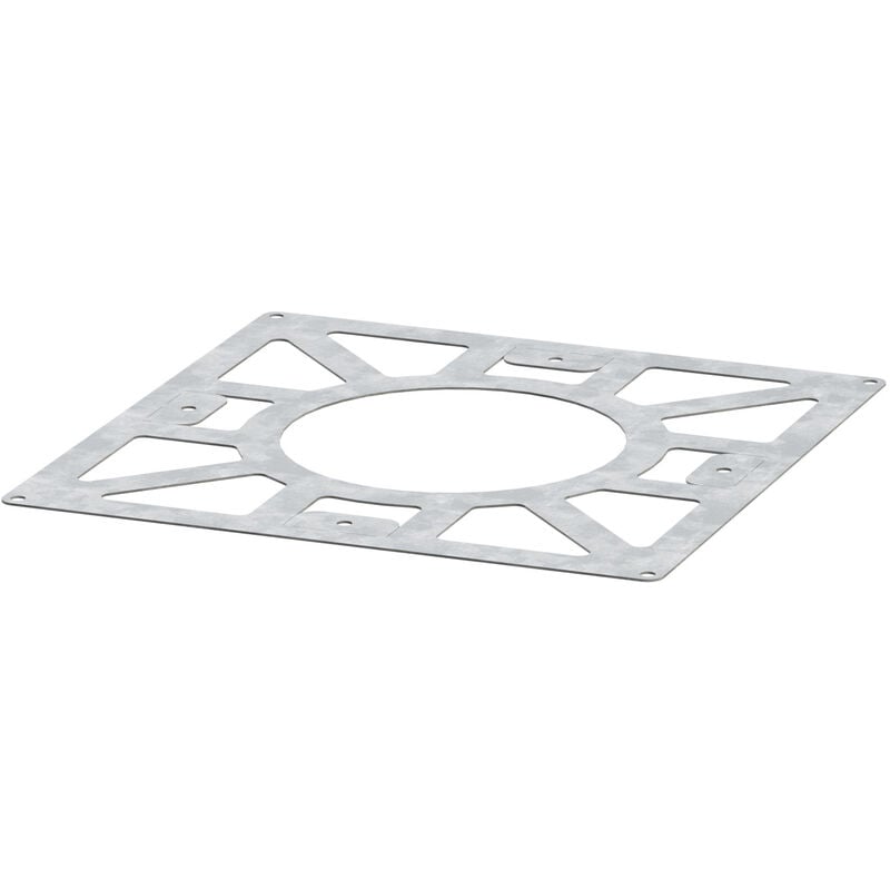 Plaque écart feu galva Ø180-230