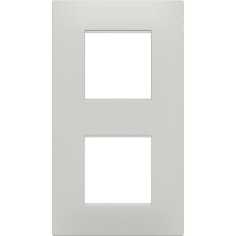 PLAQUE EGO 2+2P V ARGILE GEWISS GW16024CY