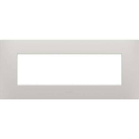 PLAQUE EGO RECT. 7 MODULES ARGILE GEWISS GW16007CY