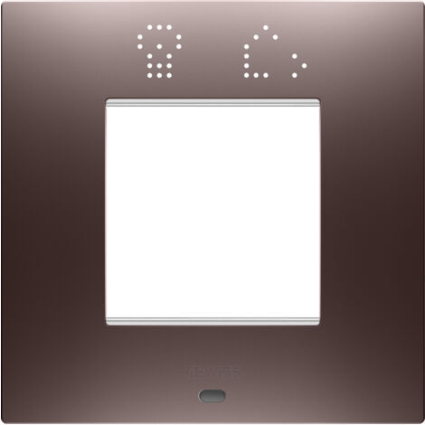 PLAQUE EGO SMART 2P CUIVRE GEWISS GW16022SCP