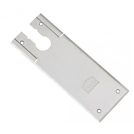 PLAQUE EN ACIER FINITION INOX POLI POUR PIVOT DE SOL JANUS+ ET MINOS+ - SEVAX - SN313924