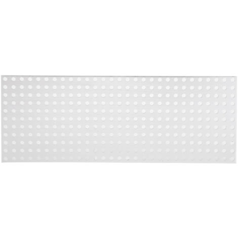 Plaque en aluminium à mailles fines, grille perforée 3116-0088-0232, 88 x 232 mm, 11 x 29 trous