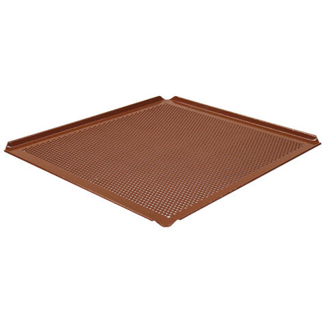 Plaque En Aluminium, GN 2/3 - 4 Côtés 45°, Perforé, Silicone - Mastro