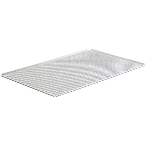 Plaque En Aluminium Non Couché, GN 1/1 - 4 Côtés 45°, Perforée - Mastro