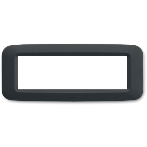 Plaque en technopolymère, Ave Banquise Système 45 6 Modules, Gris Noir 45PY06GN