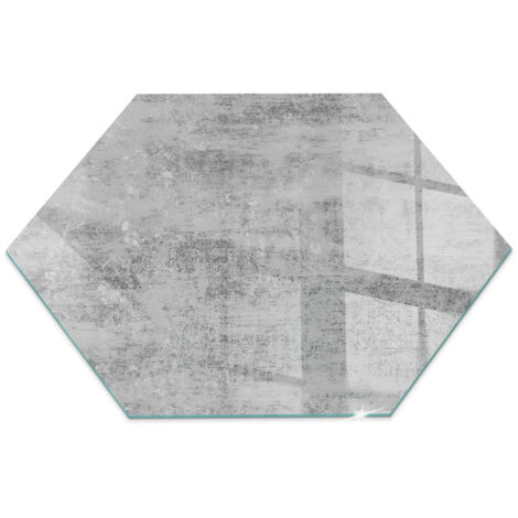 Plaque en verre trempé pour cheminée indépendante de sol avec impression Texture de fond abstraite h40 cm