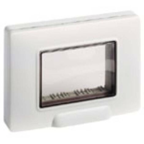 Plaque étanche Vimar IP55 3 modules gris 14943