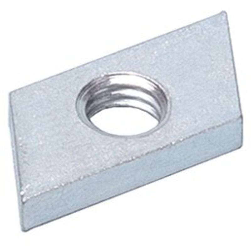 Plaque filetée Typ 28/15 galZn M10 (Par 100)