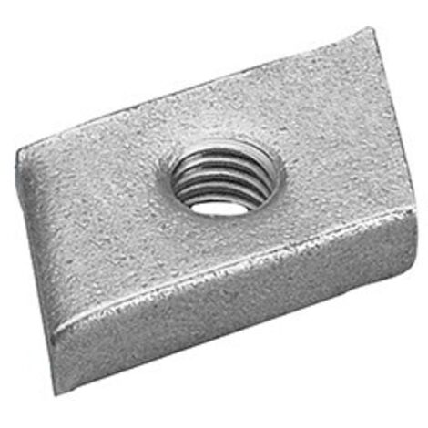 Plaque filetée Typ 38/17 galZn M10 (Par 100)