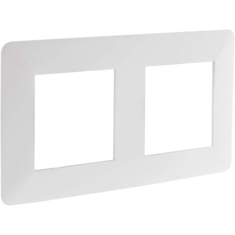 Plaque de finition Blanche Double - Artezo - Zenitech
