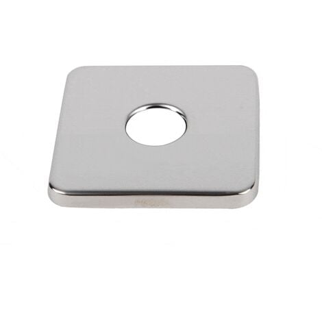 PLAQUE FINITION INOX SYSTEME SERTIFIX MONOTROU-PAROIS NON FAIENCEES OU PVC