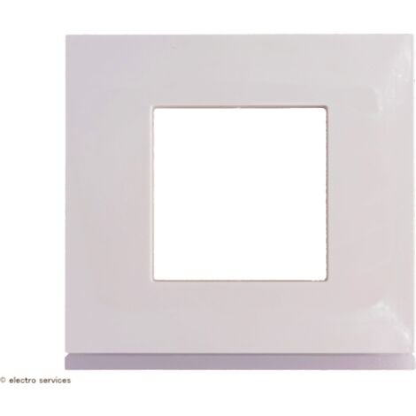 HAGER gallery plastique injecté 1 poste pure (WXP0002)