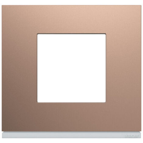 Plaque gallery plastique peint rosé (WXP0502)