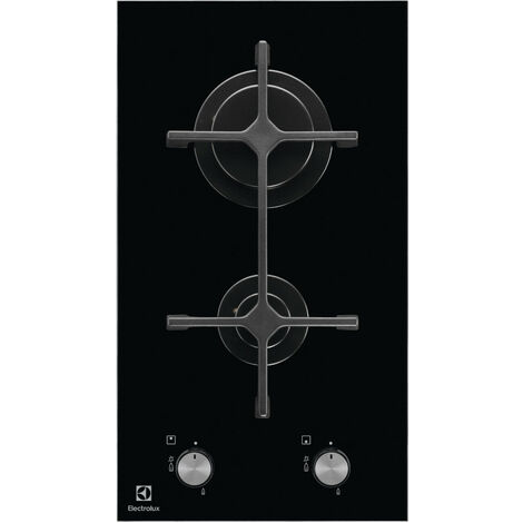 Plaque gaz ELECTROLUX 29cm, EGC 3322 NVK - Noir