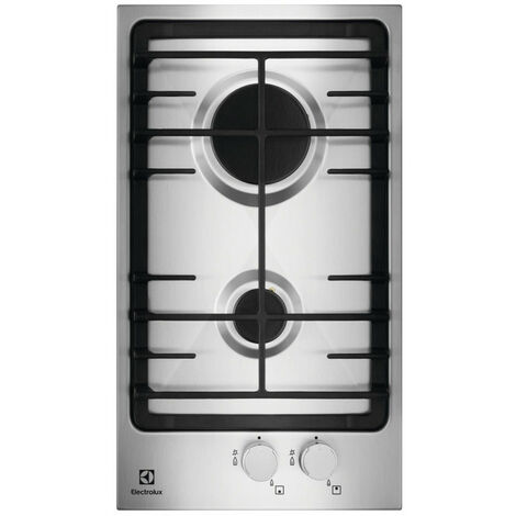 Plaque gaz ELECTROLUX 29cm, EGG 3322 NVX - Inox