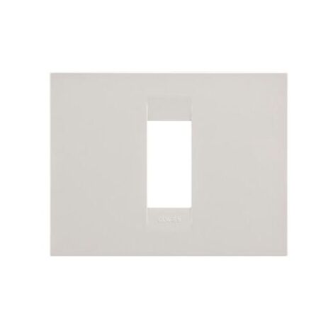 PLAQUE GEO 1P IVOIRE GEWISS GW16401TI