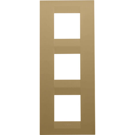 PLAQUE GEO 2+2+2P V OR GEWISS GW16427VO