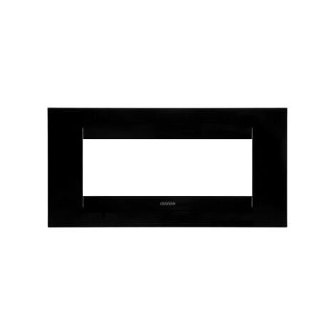 PLAQUE GEO 6P NOIR TONER GEWISS GW16406TN